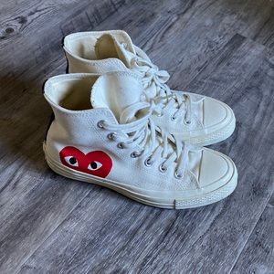 Come de garçons converse hi tops
